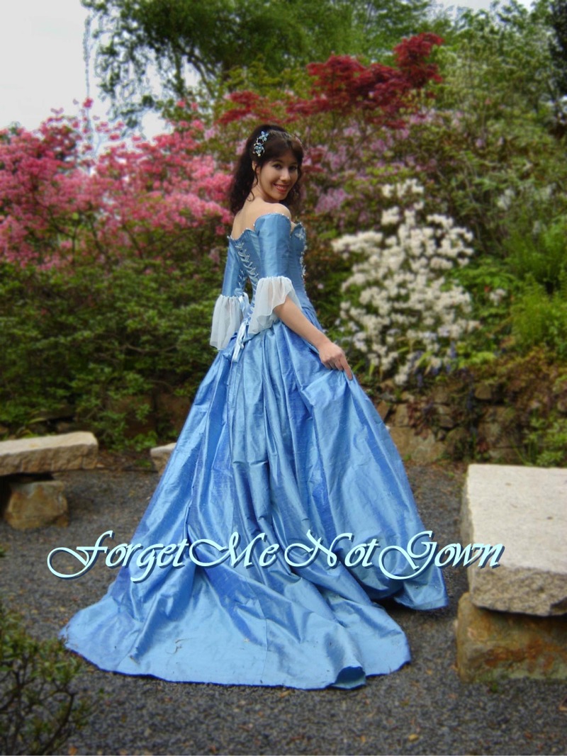 Forget Me Not corseted Fairytale inspired gown - coming soon!